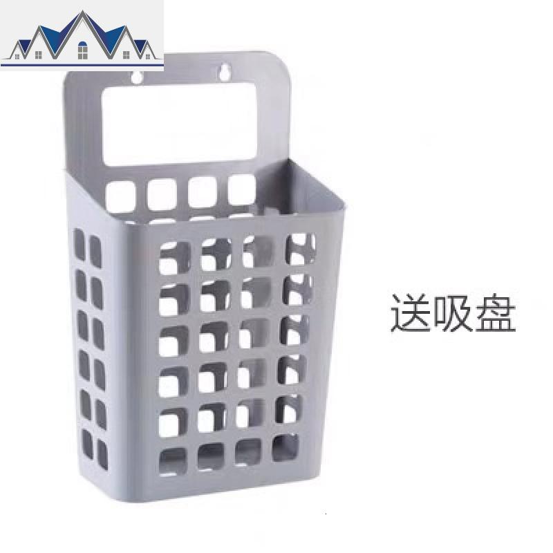 大号可折叠家用脏衣篮篓浴室卫生间装衣物收纳筐家用壁挂式免打孔 三维工匠收纳篮高清大图
