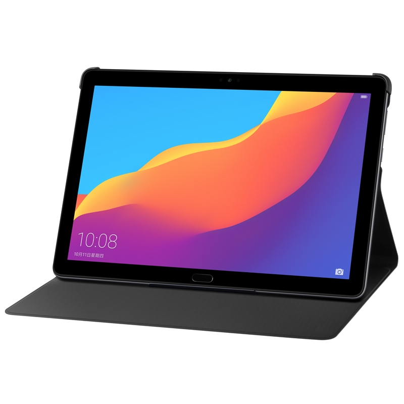 平板原装保护套皮套翻盖可支架适用荣耀平板5畅享平板101英寸黑色华为