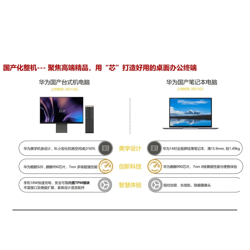 华为 擎云L410 KLVU-WDUO笔记本电脑CPU麒麟 990 储存8GB + 256GB 集显 Mali-G76