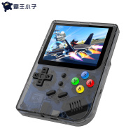 霸王小子PSP开源TONY游戏机街机掌机RG300掌机retro game小型迷你街机老式便携掌上游戏机透黑搭配32G卡