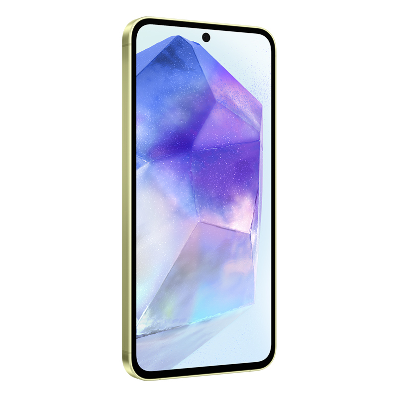 三星 SAMSUNG Galaxy A55 8GB+256GB 120Hz超顺滑全视屏 IP67级防尘防水 5000mAh长续航 柠柚黄 5G手机