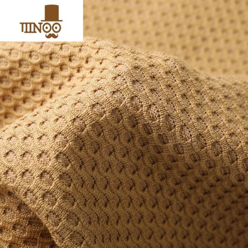 YANXU大码男士休闲针织开衫外套加肥加大提花V领小披风胖衣潮图片