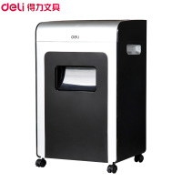 得力(deli)T602离子净碎纸机 单次碎纸16张 3级保密碎纸机 纸桶容量31L文件粉碎机 碎卡机可碎光盘