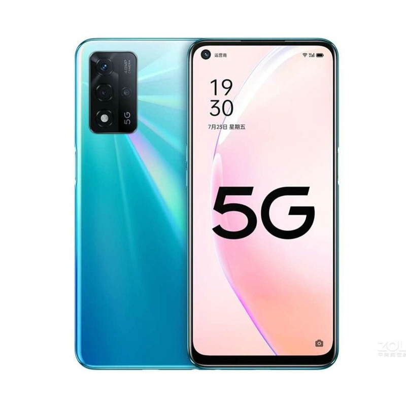 [二手9成新]OPPO A93S 初夏光海 8G+256G全网通安卓手机6.5英寸屏天玑700双卡拍照娱乐备用5G手机高清大图