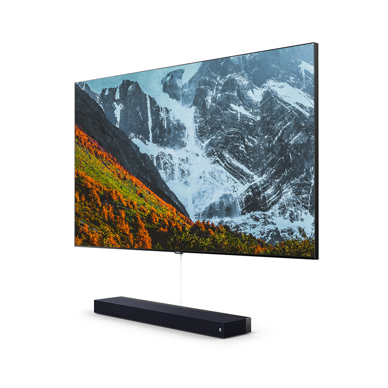 创维75q80l75英寸4k超高清全时ai声控4564gb升降ai摄像120hz刷新率