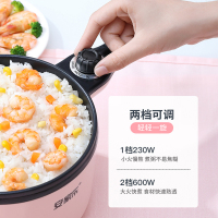 安家乐(AJL)电炒锅多功能食品级不粘锅电热锅电炒菜锅学生迷你煎锅宿舍电火锅电饭锅煮蛋器泡面煮面锅电煮锅