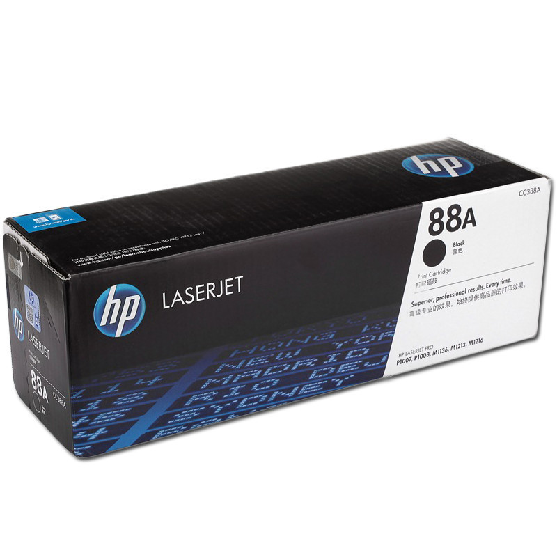 惠 普(HP) CC388A 黑 色 硒 鼓 88A