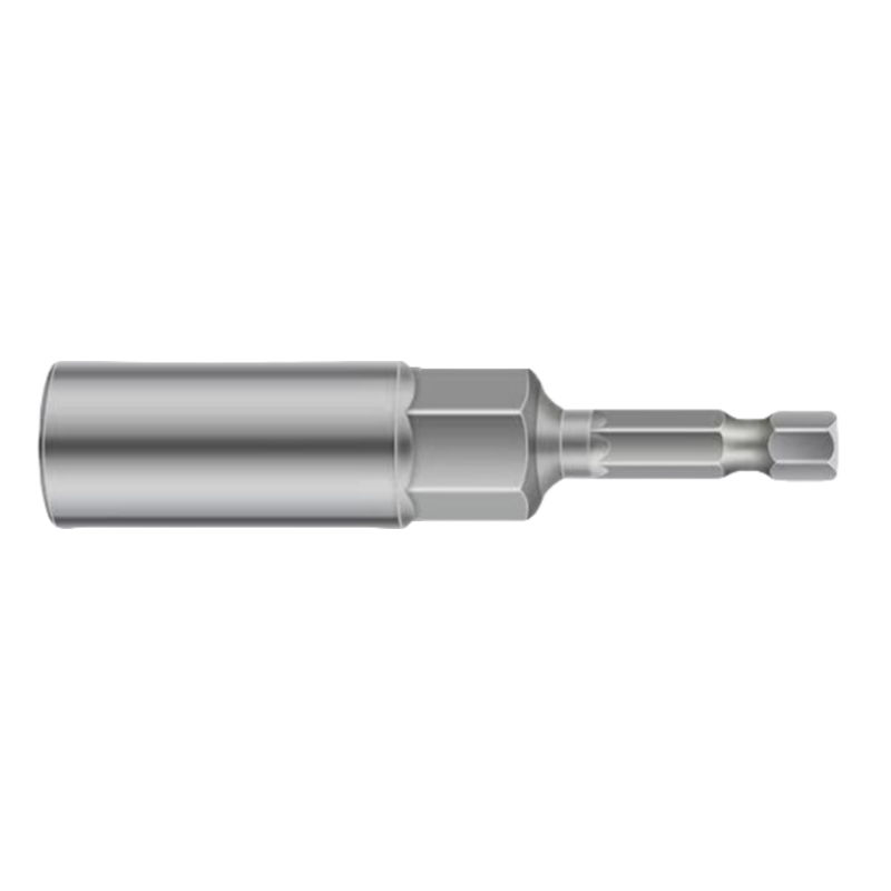 强磁六角批头套筒加深手电钻套筒 9*80mm