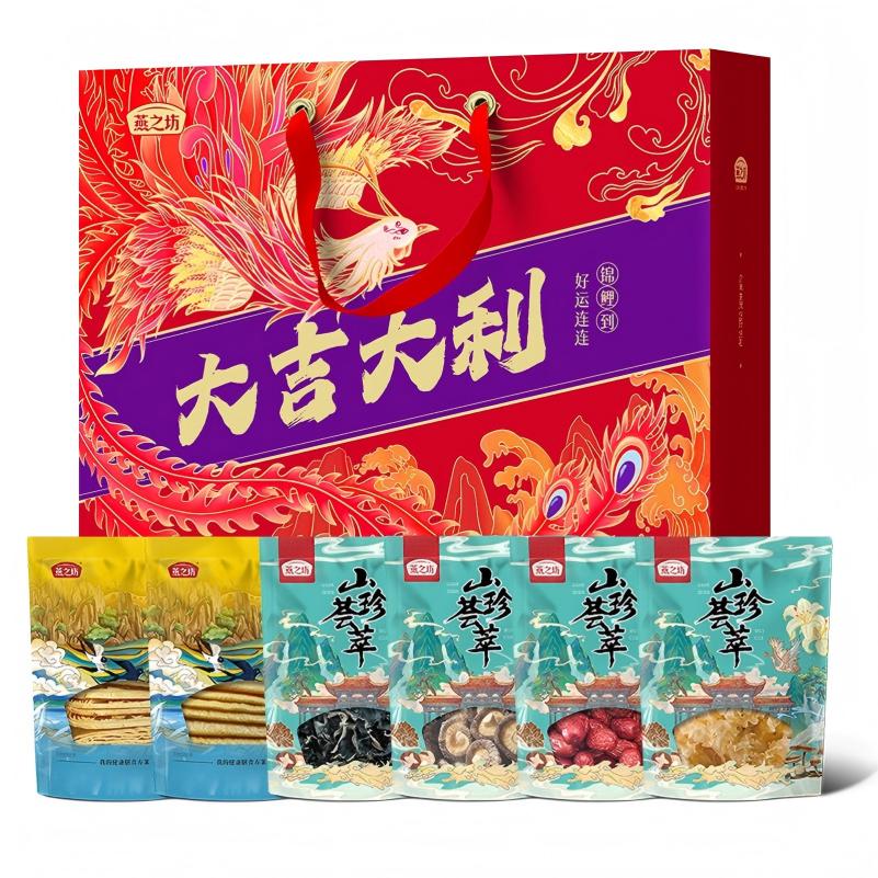 燕之坊大吉大利礼盒530款530g高清大图
