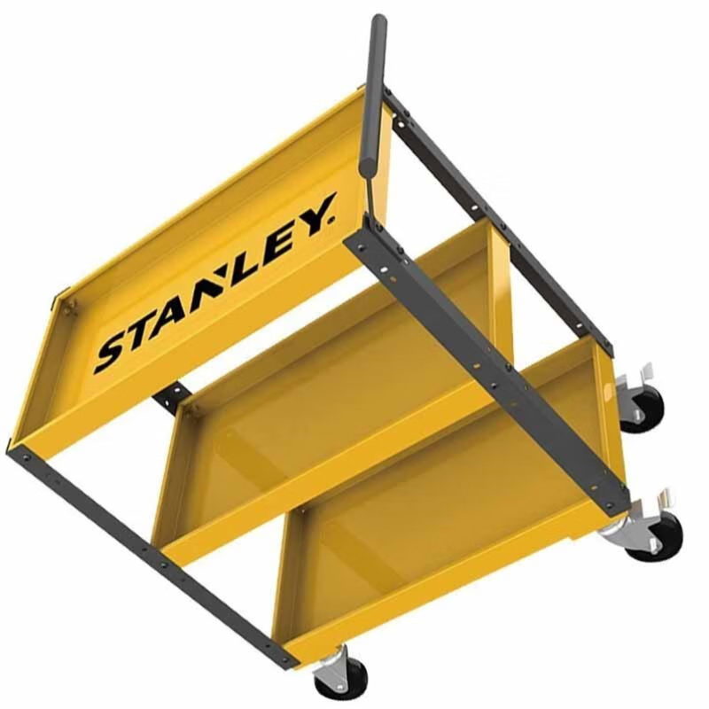 史丹利(STANLEY)STST73834-8-23 3格单抽屉工具推车 汽修三层工具车 移动手推车.高清大图