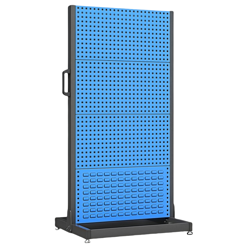 珂洋 洞洞板货架 双面4层 个高清大图