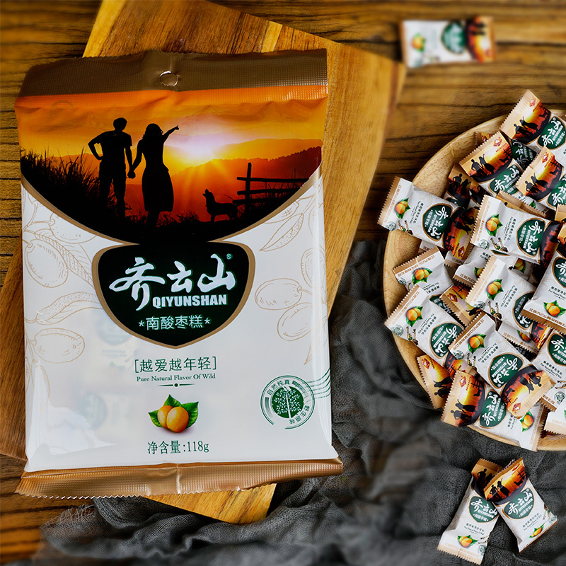 齐云山南酸枣糕118g袋装 休闲零食 江西特产 健康食品 老少皆宜