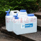 户外PE大水桶18L自驾游野营储水器水袋车载饮用四方水桶 四方水桶 18L