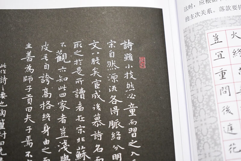 硬笔临经典碑帖·王羲之乐毅论 初学者入门学生硬笔书法小楷楷书练字帖 笔画偏旁结构解析实用技法与练习 江西美术高清大图