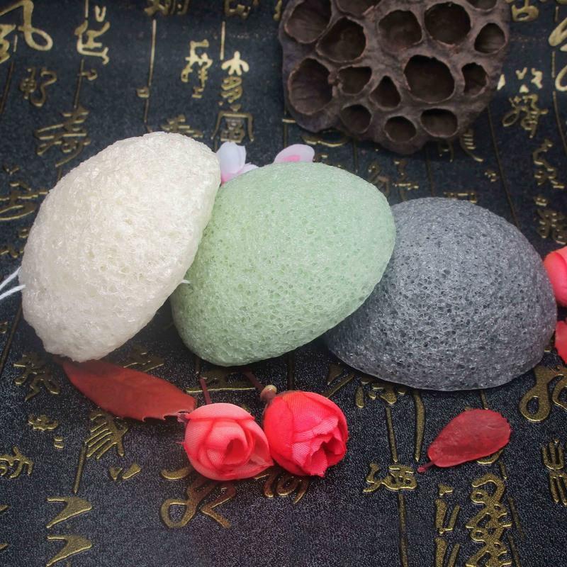 魔芋白色 1个装 天然魔芋洗颜棉洗脸扑深层清洁皮肤洁面扑海绵卸妆洁肤专用工具