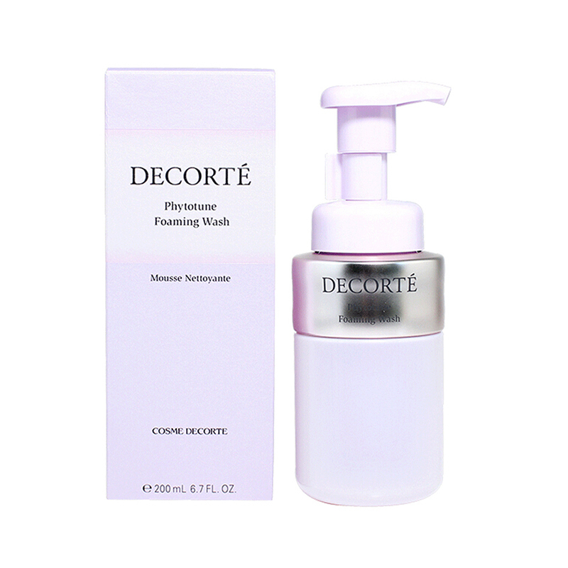 黛珂(COSME DECORTE)植物韵律洗面奶200ml 紧致平衡氨基酸泡沫洁面乳