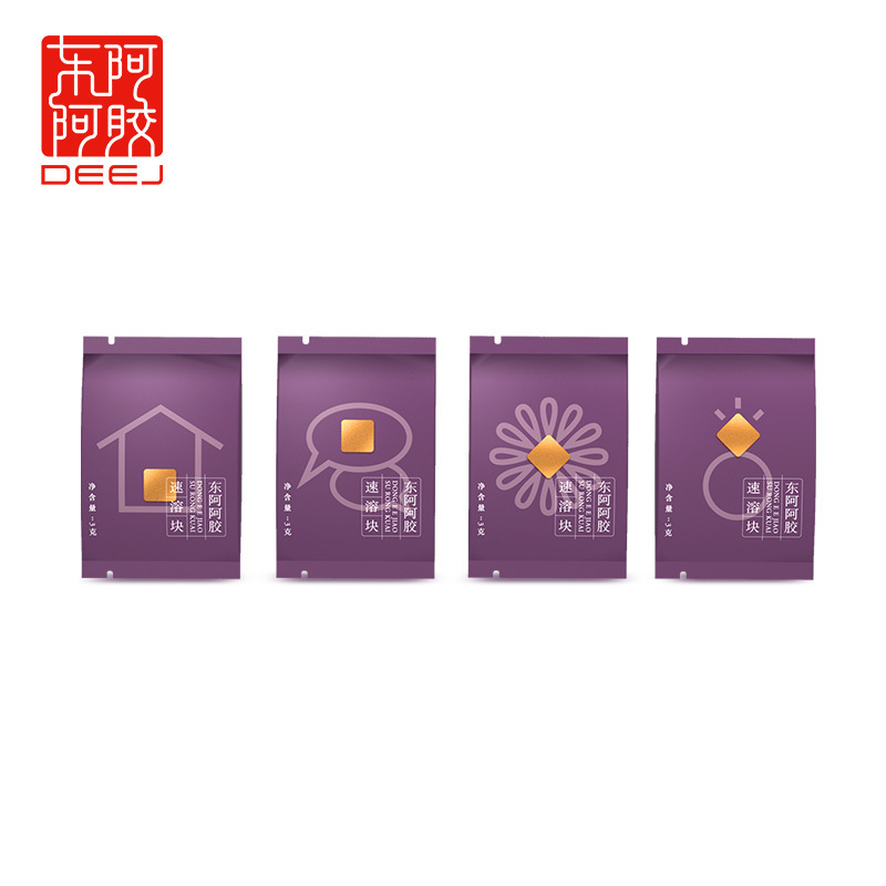 东阿阿胶 速溶块3g*16块/盒(48g) 阿胶块 DEEJ 官方旗舰店