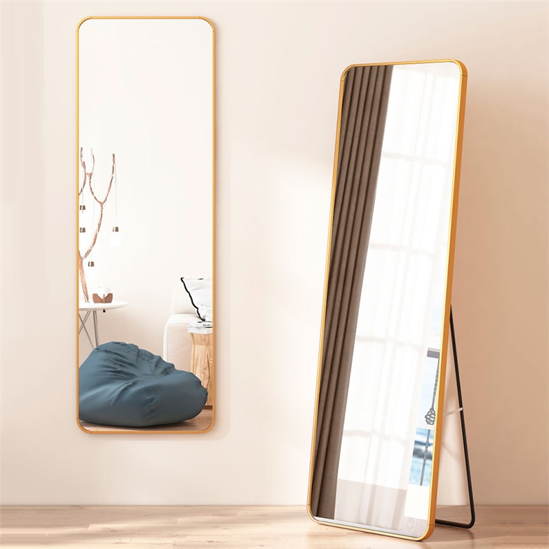 古达镜子全身穿衣镜落地家用壁挂贴墙女生卧室ins风网红挂墙试衣镜