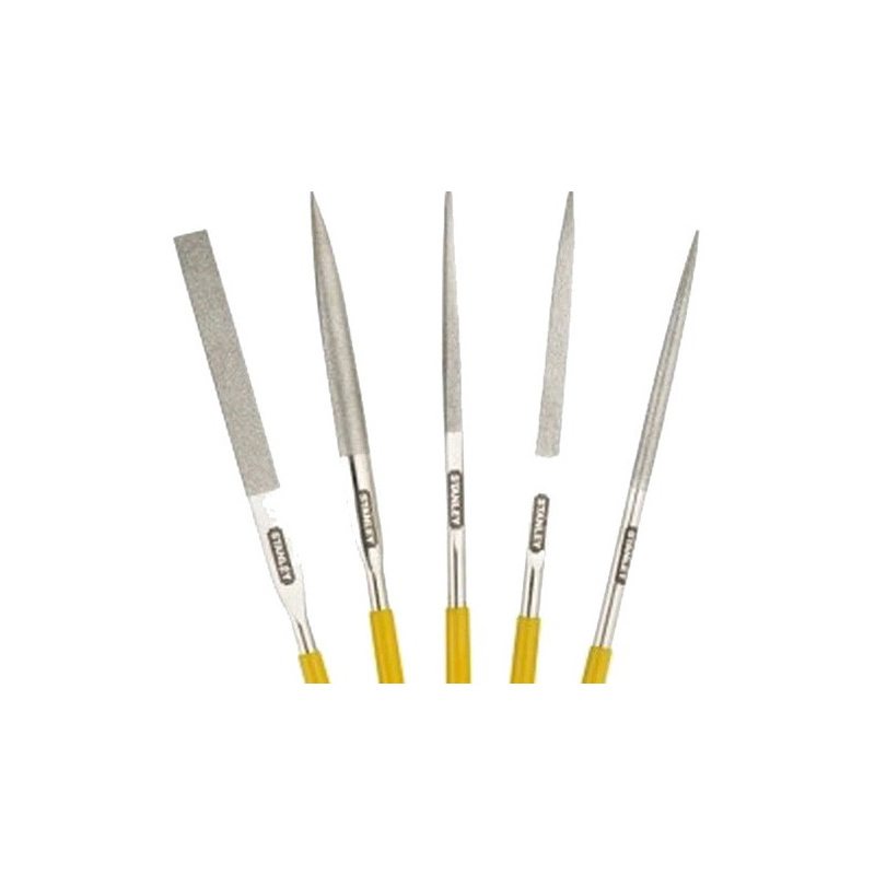 史丹利(Stanley)5件套金刚石整形锉5x180mm 22-326-23