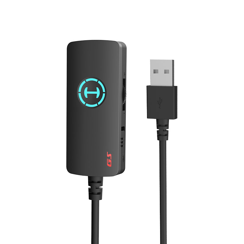 EDIFIER/漫步者 HECATE GM430声卡7.1环绕声耳机耳麦USB电脑笔记本台式专用 玫瑰金高清大图