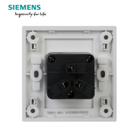 西门子(SIEMENS)开关插座 悦动雅白系列10A三孔电源插座5UB80133NC01