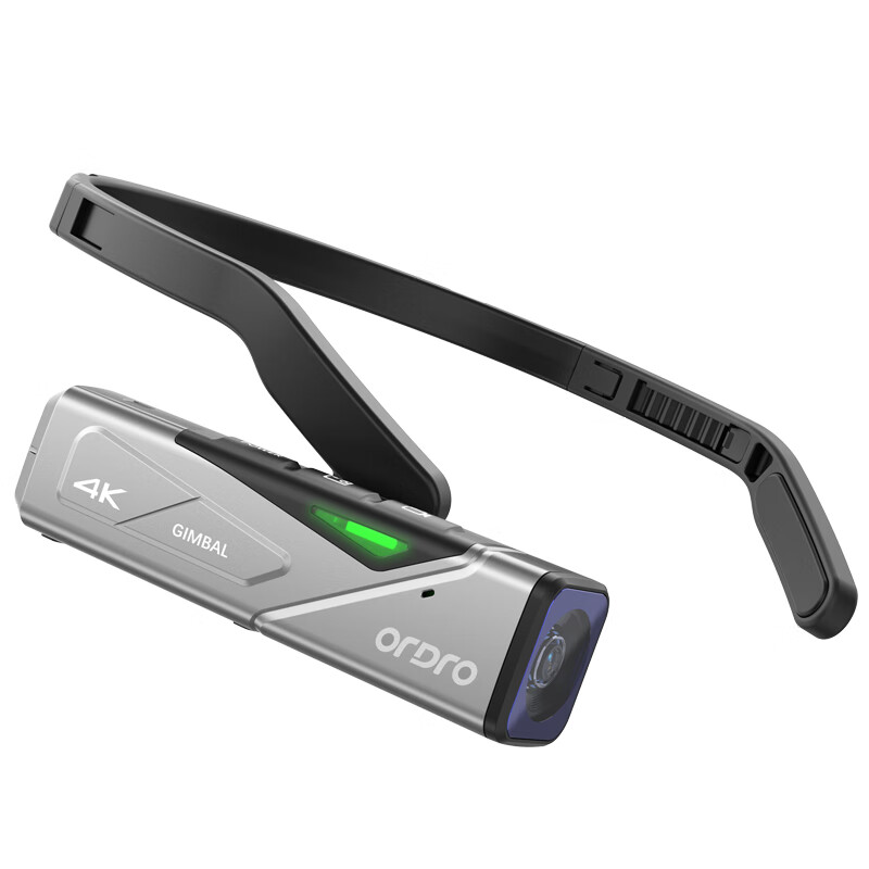 欧达(ORDRO) EP7头戴录像机 4-6小时 601万以上 银灰色