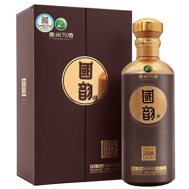习酒国韵518 53度500ml*6原箱 酱香型白酒 礼赠佳品