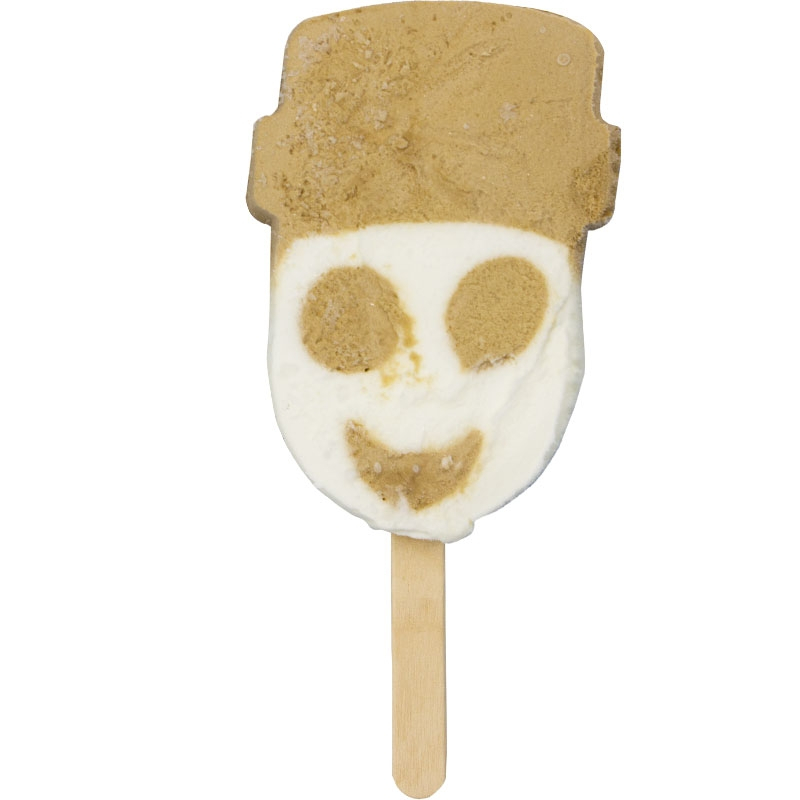 田牧花脸牛奶巧克力口味雪糕70g