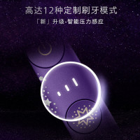 飞利浦(Philips)钻石系列电动牙刷升级款成人情侣款 送男友/女友 钻石刷臻享礼盒 粉红色 HX9911
