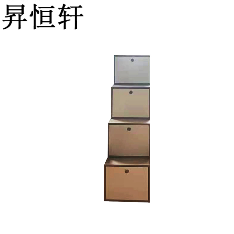 昇恒轩 高低床上下踏步 踏步梯 450*1000*1400mm 个高清大图
