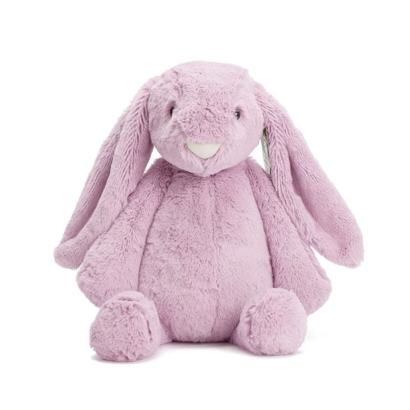英国jellycat同款邦妮兔公仔长耳兔子玩偶毛绒玩具儿童生日礼物浅粉色