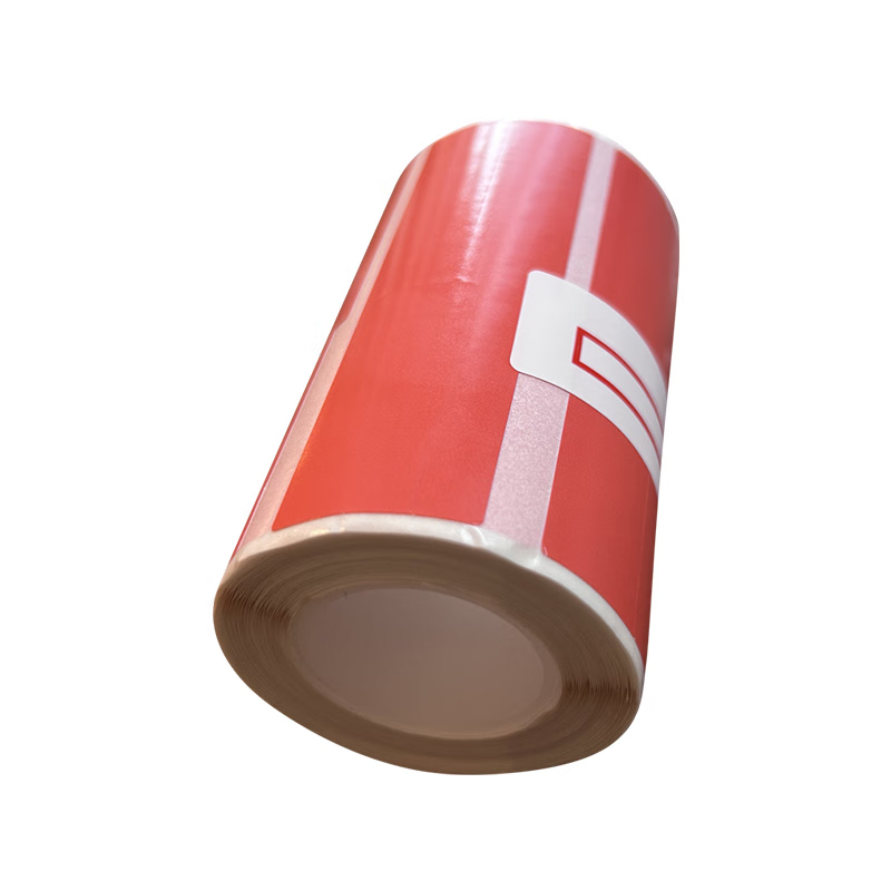 海格利 HGL-15 标签标 PVC 30*45+45mm 200张/卷(计价单位:卷) 红色高清大图