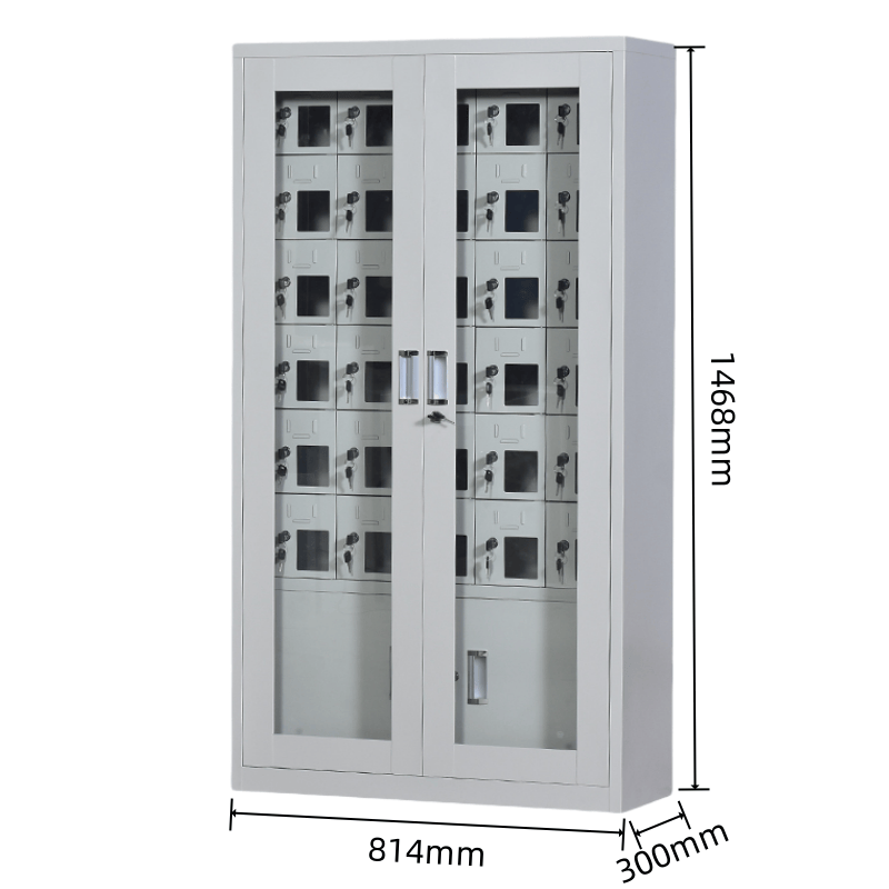 鑫木樽手机存放柜30门台高清大图