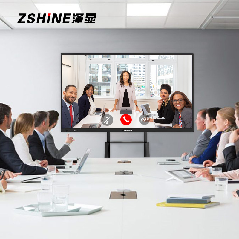 泽显86英寸安卓版会议平板 带摄像头麦克风4K智能触摸一体机 智慧显示屏投屏大屏幕ZX-CM800高清大图