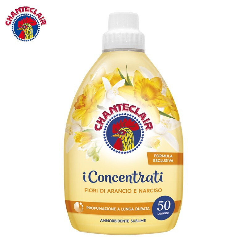 大公鸡管家(CHANTECLAIR) 柔顺剂橙花水仙花香1000ml(橙色)