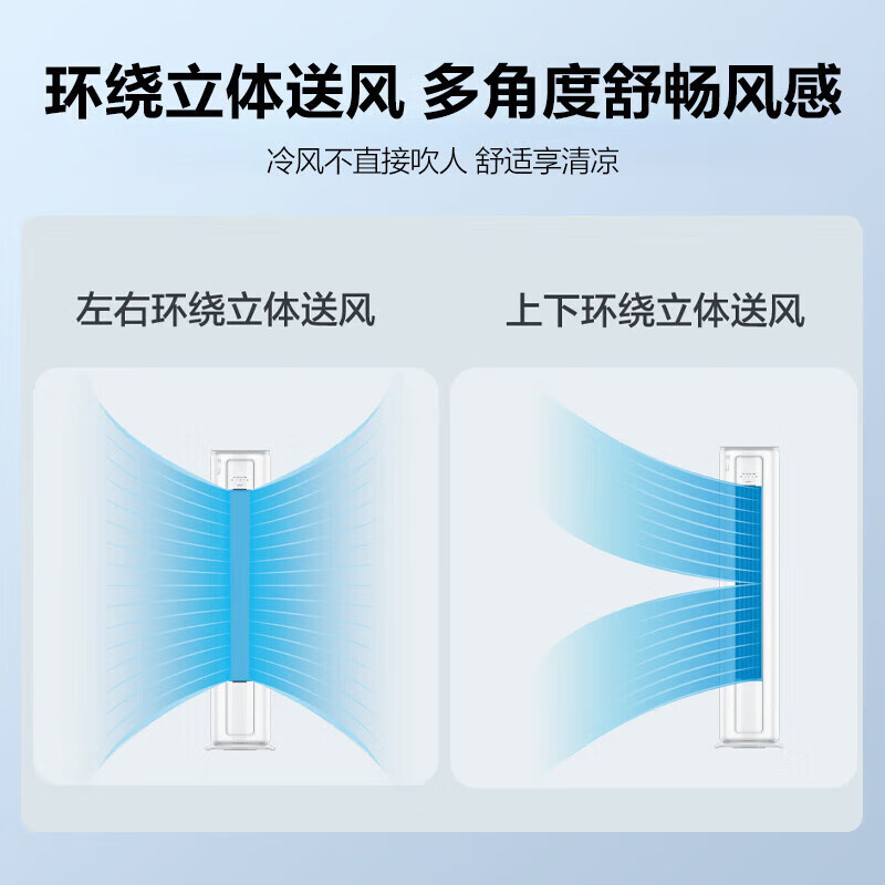 美的(Midea) KFR-51LW/BDN8Y-YC400(3)A 圆柱式 正2P 3级 变频 白色 冷暖(JW)