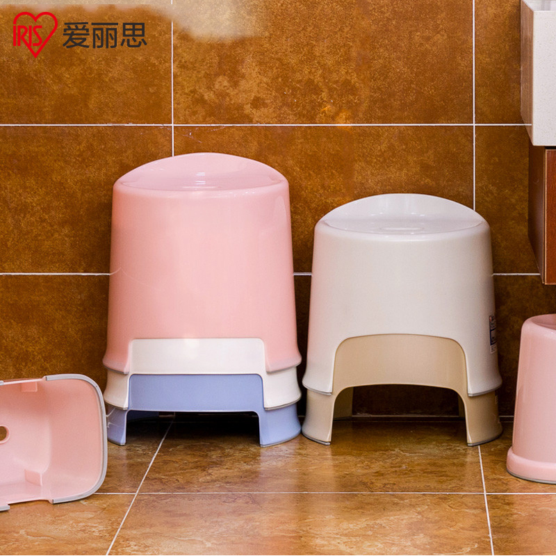 爱丽思IRIS 浴凳加厚板凳防滑阳台浴室塑料凳 白色