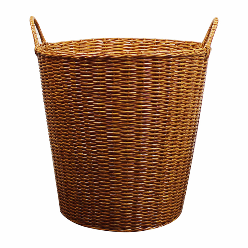 脏衣篮放脏衣服编织框衣物洗衣篮家用仿藤编塑料大篓子玩具收纳筐