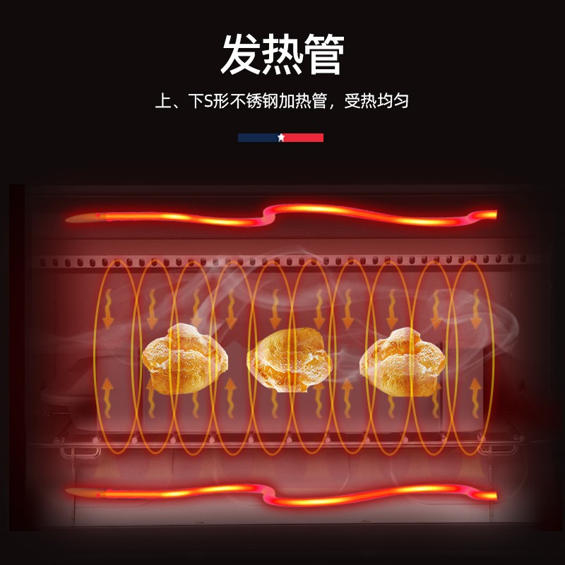 迈卡罗MC-KX125多功能电烤箱高清大图