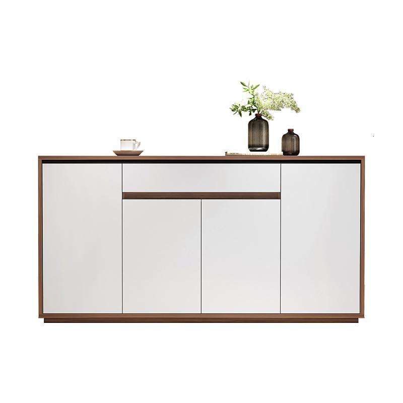 北欧超薄餐边柜30cm实木现代简约餐厅边柜窄柜子靠墙客厅沙发背柜定制