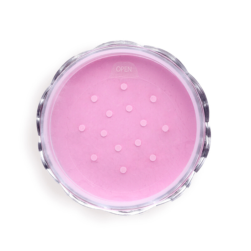 巧迪尚惠(Qdsuh)蜜桃俏颜粉蜜散粉定妆粉 控油持久亮颜修容蜜粉 散粉遮瑕提亮保湿防水 #1淡粉色(肌肤白皙MM)高清大图