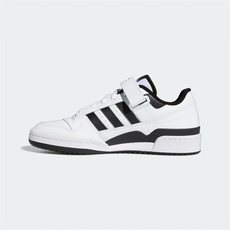ADIDAS阿迪达斯三叶草FORUM LOW秋季男女低帮休闲鞋魔术贴经典板鞋 FY7757 40