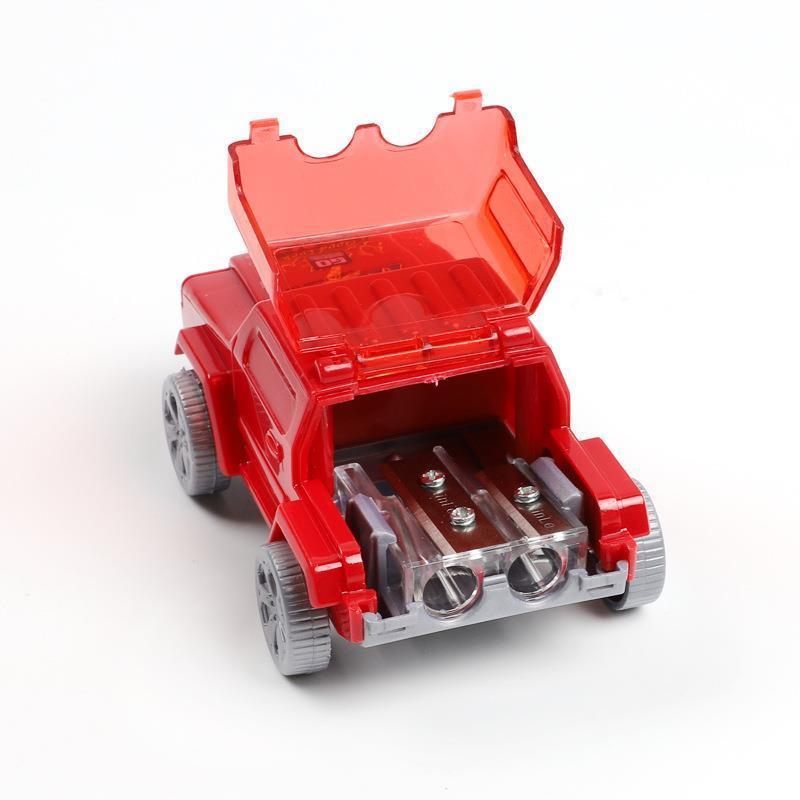 吉普车转笔刀削笔器铅笔刀卷笔刀削笔刀学生美术学习用品文具