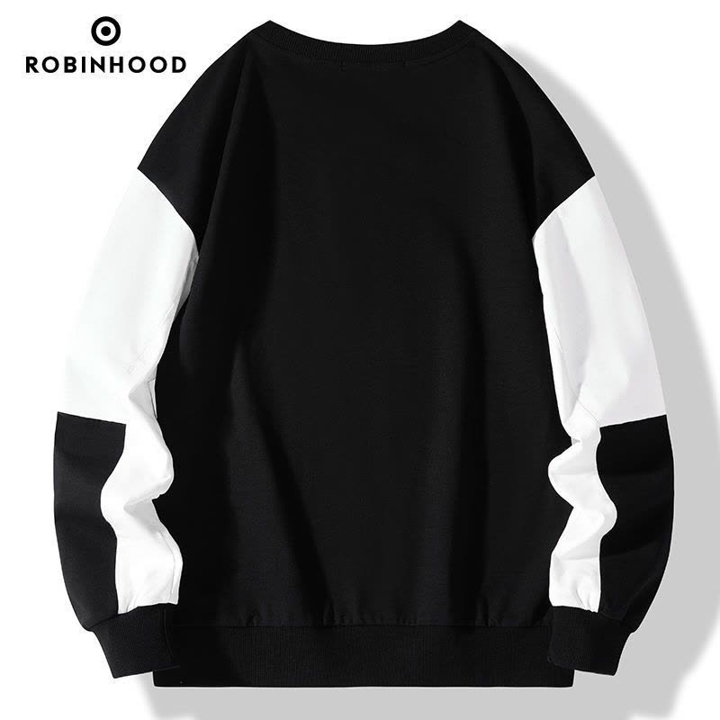 ROBINHOOD/罗宾汉新款春秋季卫衣男士休闲运动男装上衣宽松体恤潮图片