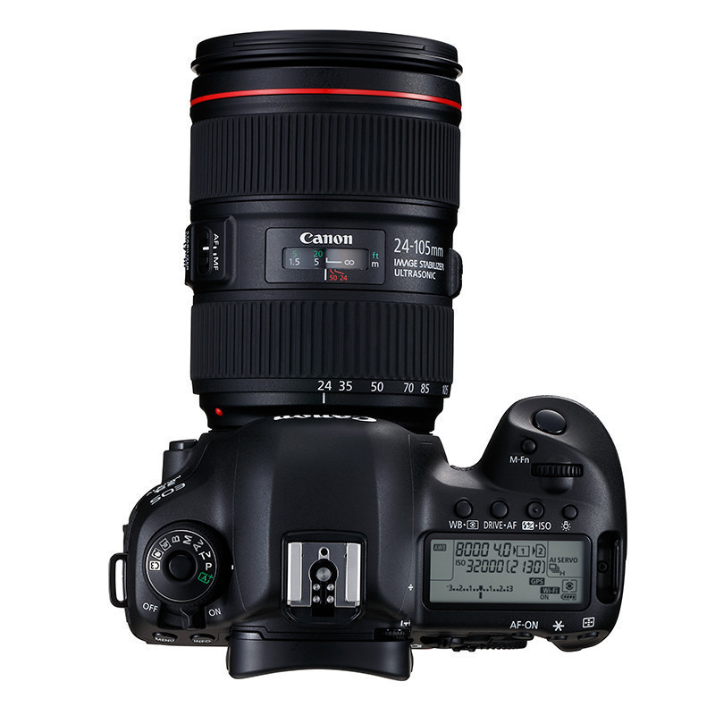 佳能(Canon)EOS 5D4(EF 24-105mm f/4L IS II USM )数码相机专业单反单镜头套装高清大图