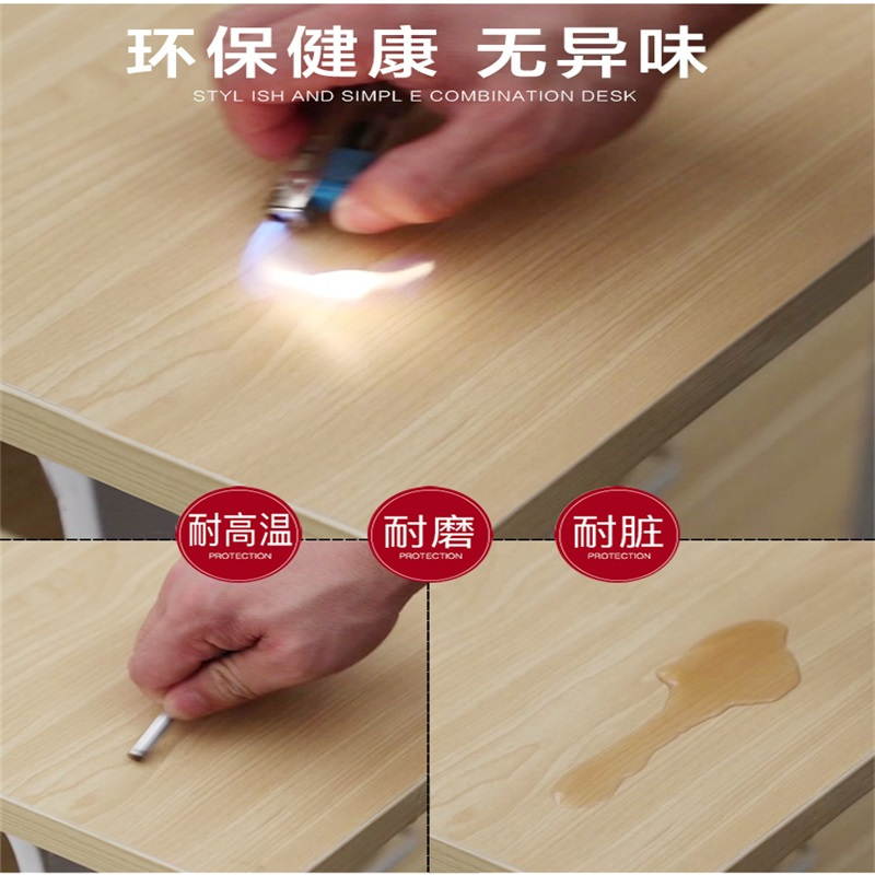 迅众 四人位不含柜椅办公家具职员办公桌简约工位办电脑桌椅组合屏风卡座职员工位配送入户安装到位高清大图