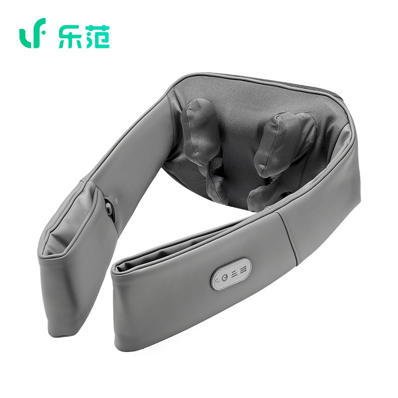 乐范 肩膀按摩器按摩披肩 肩颈颈椎脖子肩部揉捏加热按摩器