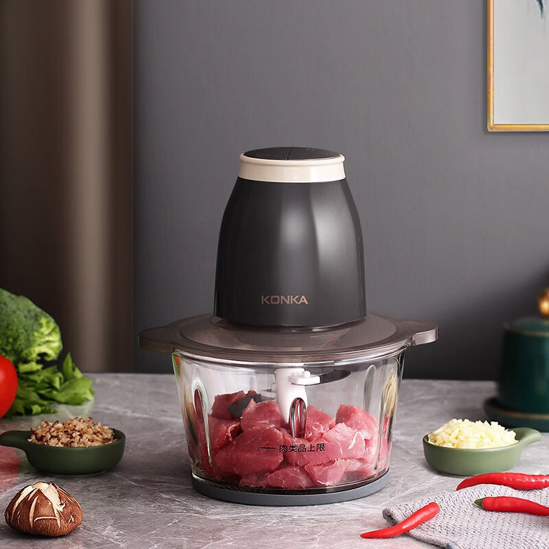 康佳kjrj1820m家用多功能绞肉机单位台棕色视频