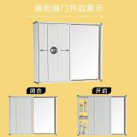 太空铝洗手柜闪电客落地浴室柜组合带镜柜卫生间洗手洗脸盆洗漱一体台盆