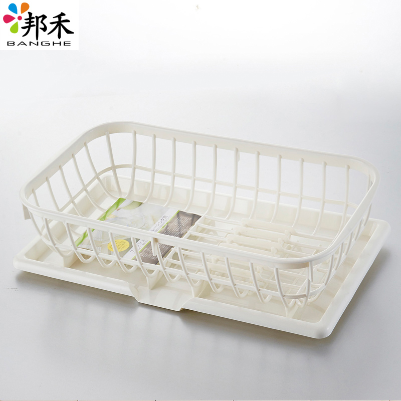 邦禾 厨房碗架沥水架 餐具碗筷碟架沥碗架 放盘水果收纳架置物架